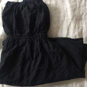 Black cotton Tube top